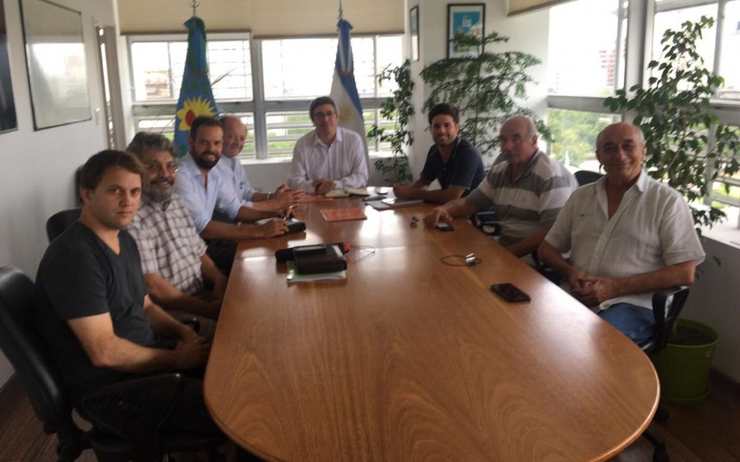 Dirigentes de CEDASABA se reunieron con el Ministro Javier Rodriguez